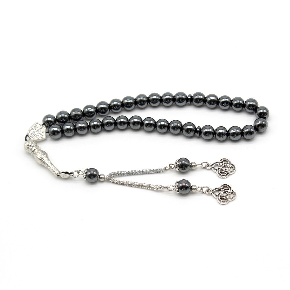Haematite Muslim Beads Islamic Zan Beads Arabic String Turkish Style Zan Beads