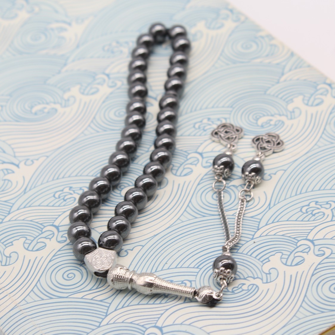 Haematite Muslim Beads Islamic Zan Beads Arabic String Turkish Style Zan Beads