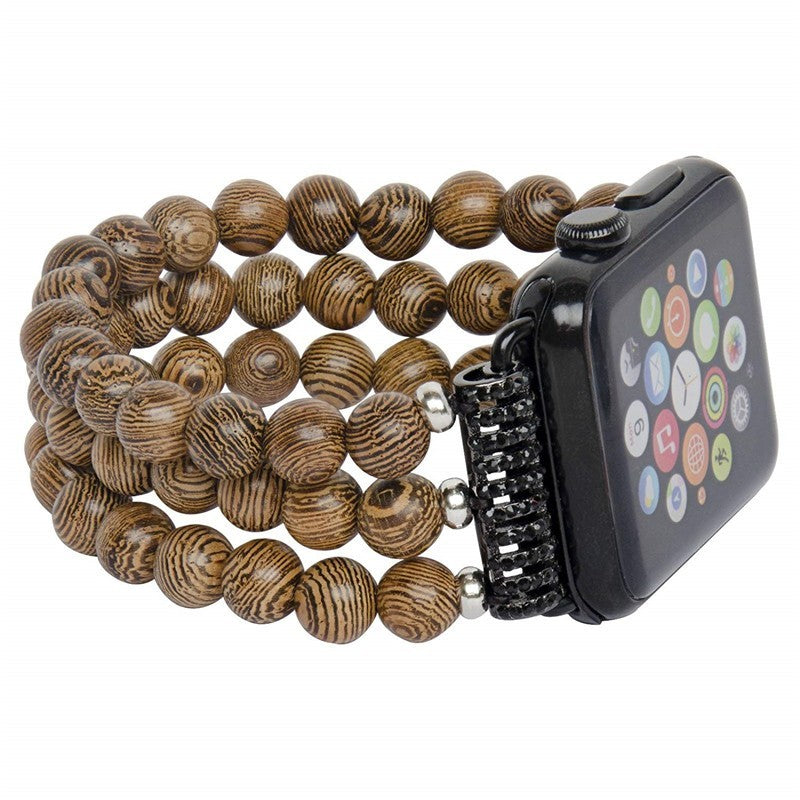 Prayer Bead Bodhi Bracelet Wooden Bead Watch Strap